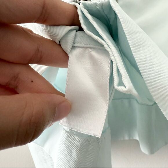 Everlane Japanese GoWeave Zip Back Top Mint 0 - Picture 5 of 5